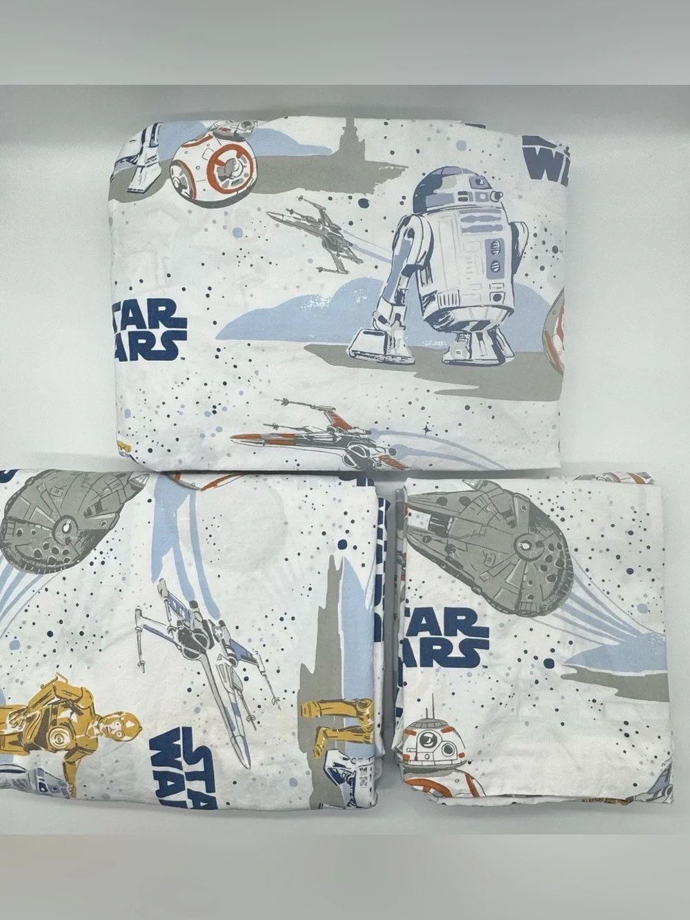 Pottery Barn Kids Star Wars Droid Sheet Set, Full